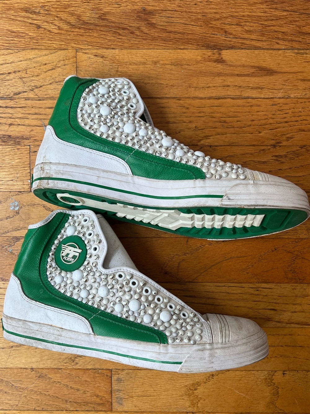 Custom-studded Deadstock PF Flyer sneakers